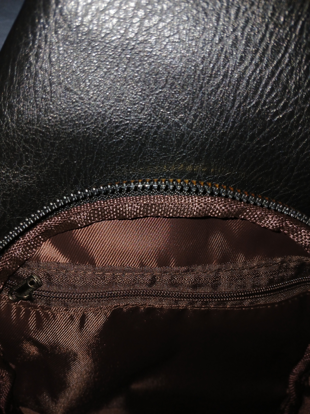 Sling Backpack with Patterned Strap - Picture 5 of 8